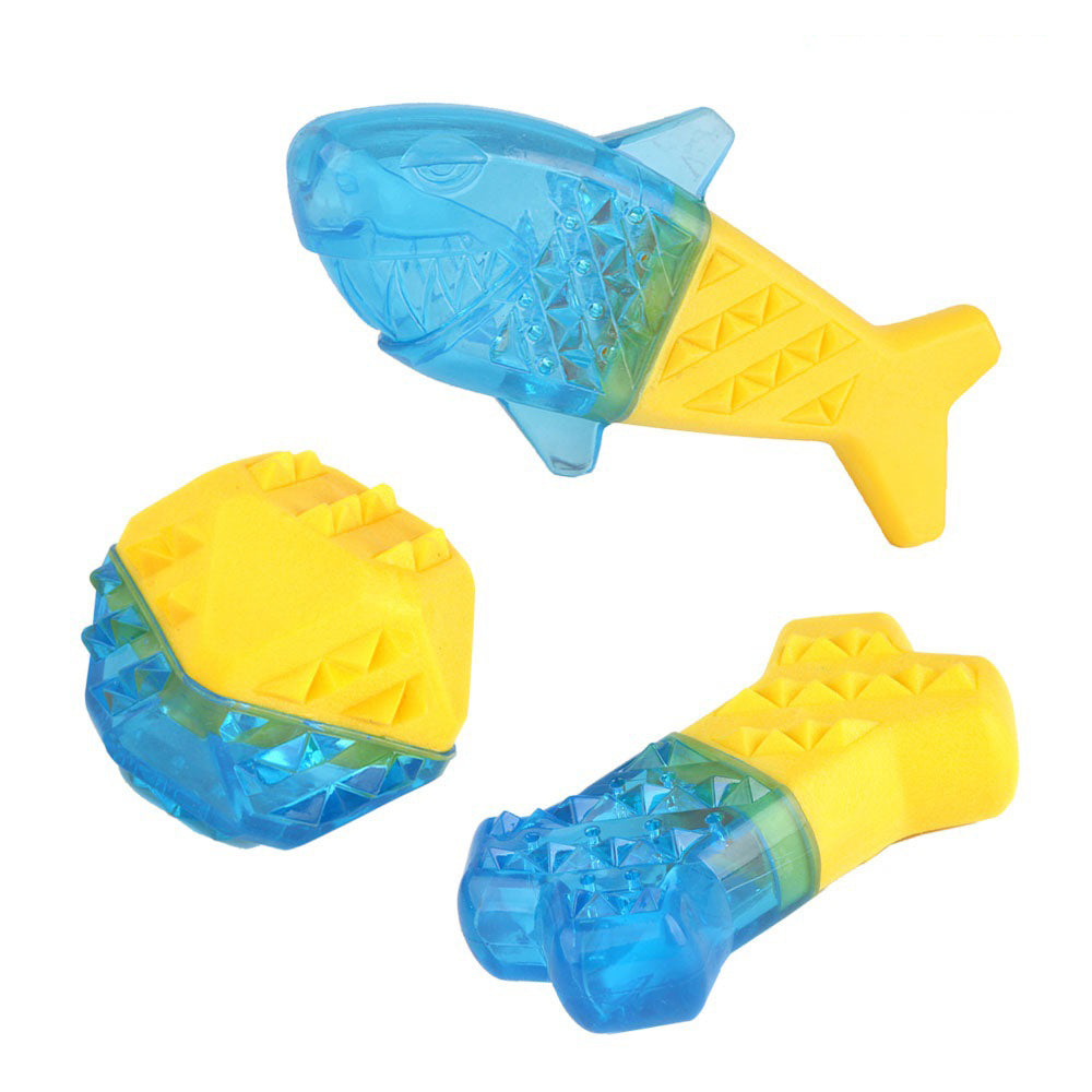 Freezable Dog Toy Bone – Water-Fill Cooling Chew Toy for Dogs